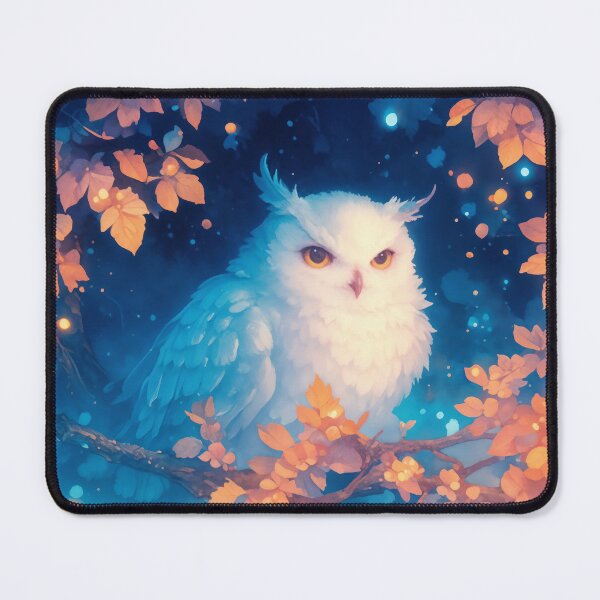 Item preview, Autumn Owl in a Dreamy Twilight designed and sold by AshiraCreations.
