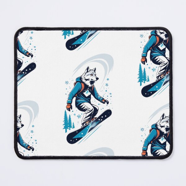 Item preview, Snowboarding Wolf designed and sold by HorizonStores.