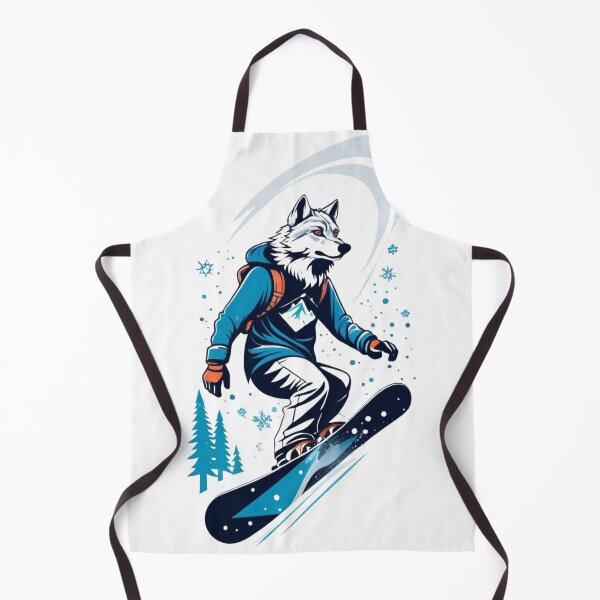 Item preview, Snowboarding Wolf designed and sold by HorizonStores.