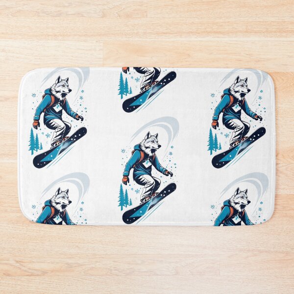 Item preview, Snowboarding Wolf designed and sold by HorizonStores.
