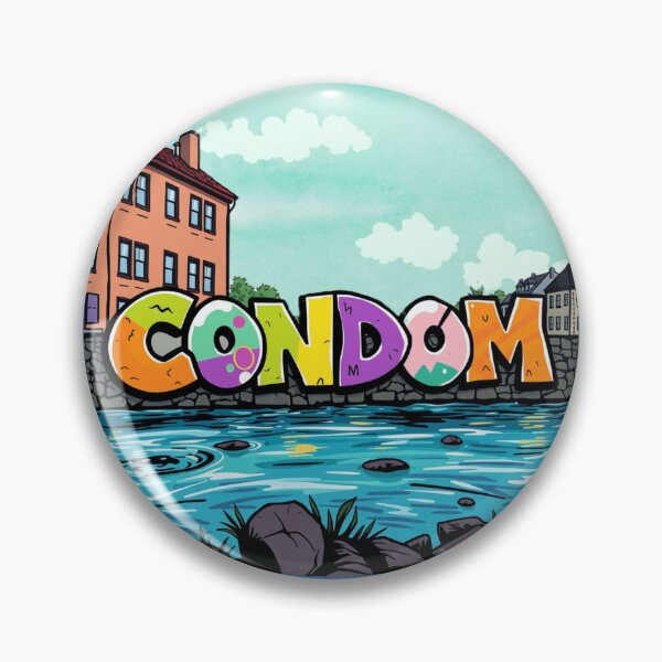 Item preview, Condom town graffiti designed and sold by GasconyPassion.