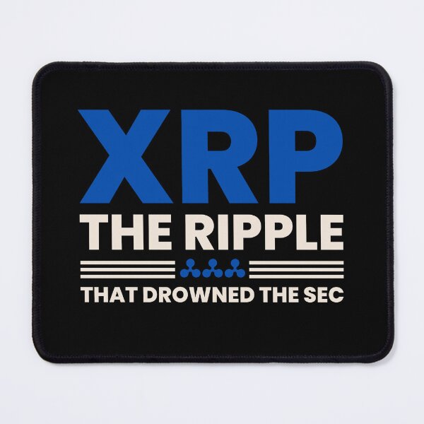 Item preview, XRP - The Ripple that drowned the SEC | Funny crypto joke designed and sold by Mobius Spot Collective.