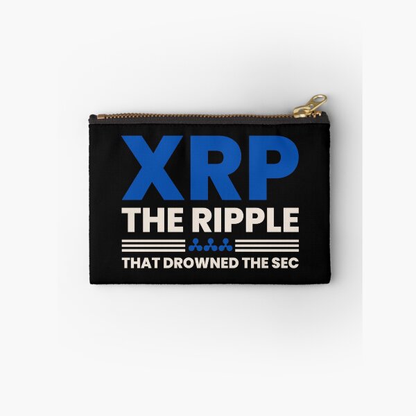 Item preview, XRP - The Ripple that drowned the SEC | Funny crypto joke designed and sold by Mobius Spot Collective.