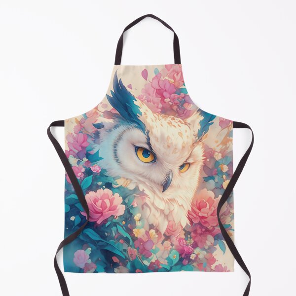Item preview, Elegant Owl Among Radiant Flowers designed and sold by AshiraCreations.