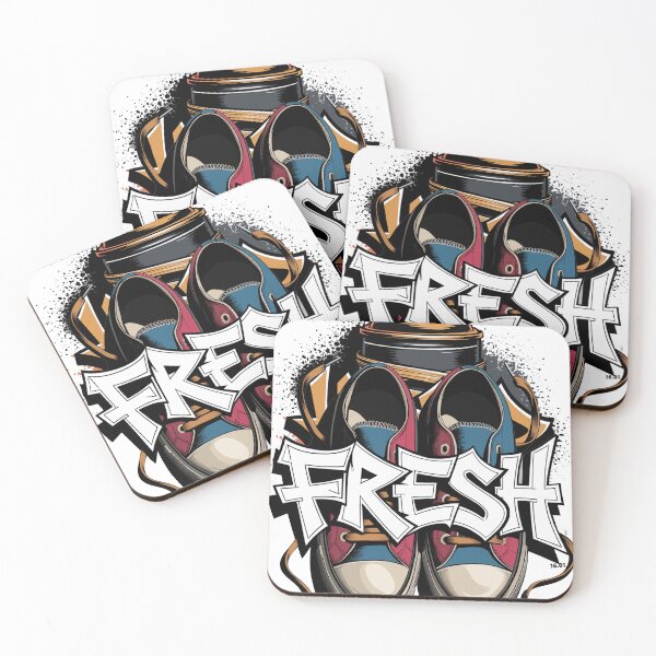 Item preview, Fresh spray Graffiti sneakers designed and sold by EndGame-gallery.