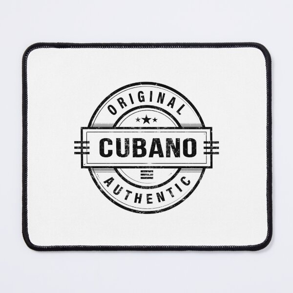 Item preview, Cubano - Retro badge in black (Grunge) -Edition 2025 designed and sold by CUBATSHIRT.