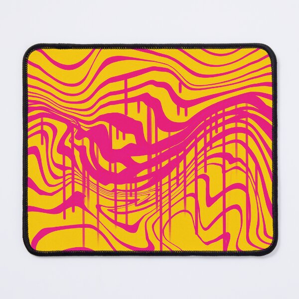 Item preview, psycedelic pattern seamless decal for cyberpunk scifi futuristic gaming style designed and sold by CYBER-ROR.