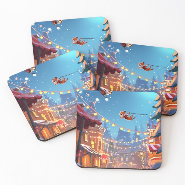 Item preview, Circus Squirrel Acrobats Christmas Wonderland designed and sold by cute-animals99.