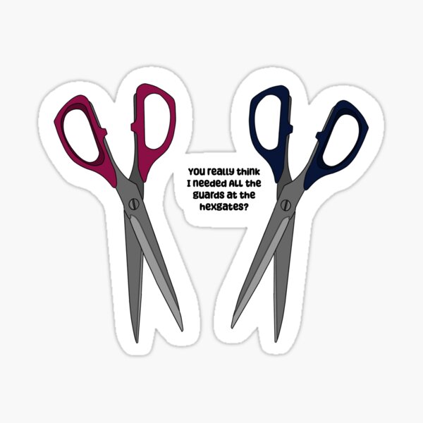 Item preview, Cait and Vi Scissors  designed and sold by smileysavv.