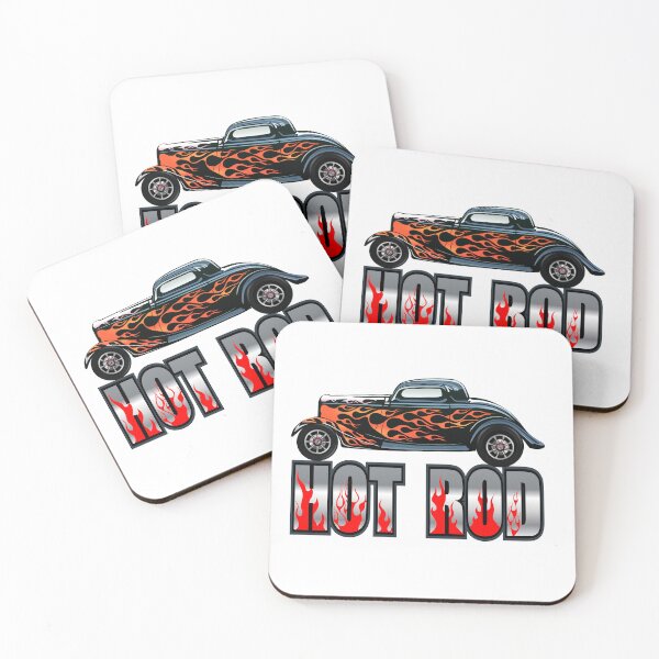 Item preview, word hot rod american car flame vintage logo designed and sold by Achille3777.