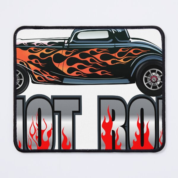 Item preview, word hot rod american car flame vintage logo designed and sold by Achille3777.