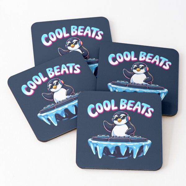 Item preview, Cool Beats: DJ Penguin On Ice designed and sold by Jollys-ArtShop.