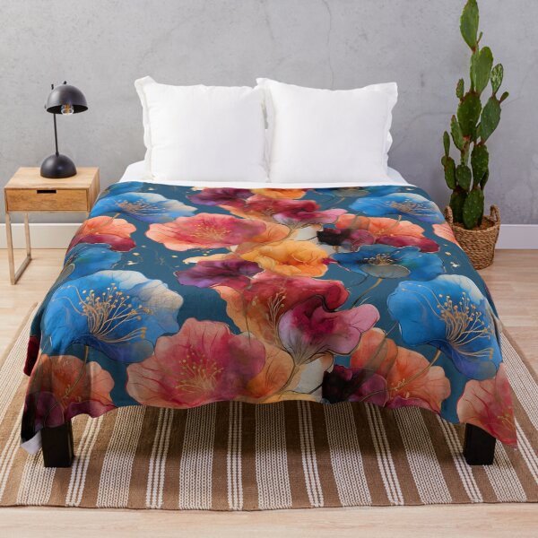 Item preview, VIBRANT FLORAL SEAMLESS PATTERN AND MANDALA  designed and sold by WendyMaree.