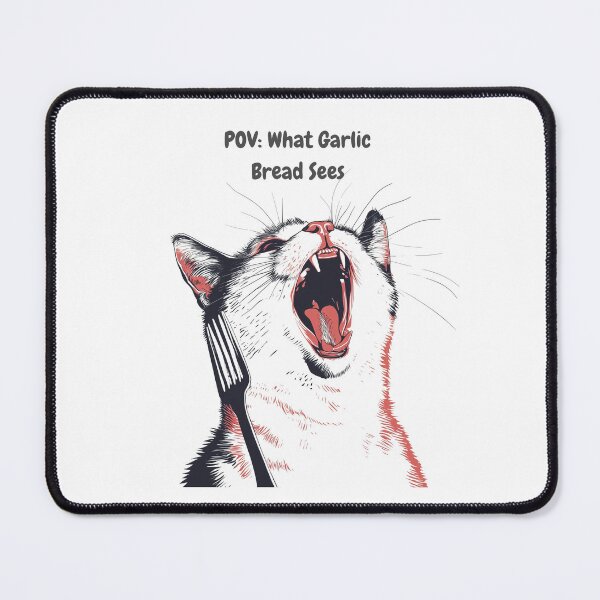 Item preview, Garlic Bread Cat | Funny Animals Quotes, Stickers, Designs, Memes and More designed and sold by Envision Designs.