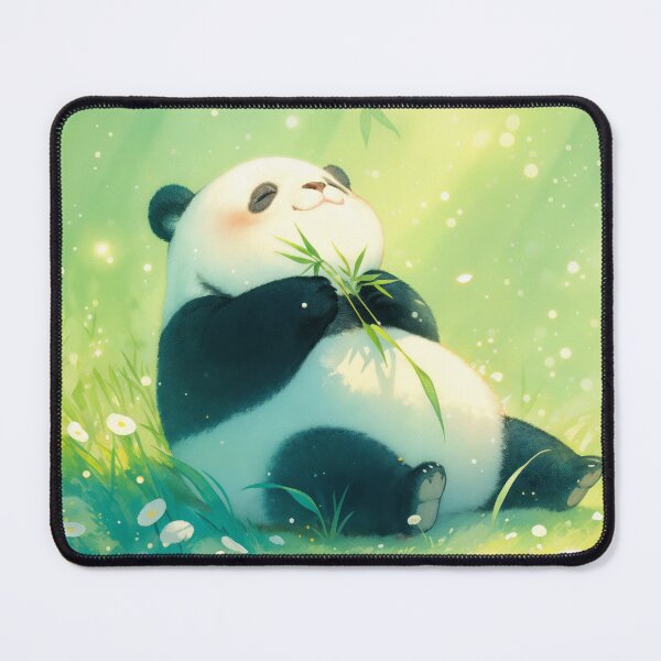 Item preview, Bamboo Feast with a Joyful Panda designed and sold by AshiraCreations.