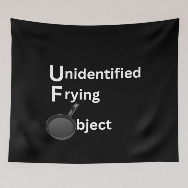 Item preview, UFO (Unidentified Frying Object) designed and sold by goofydesignner.