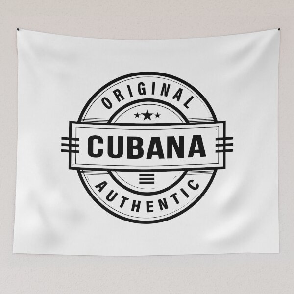 Item preview, Cubana -Badge Retro-Black (Edition 2025) designed and sold by CUBATSHIRT.