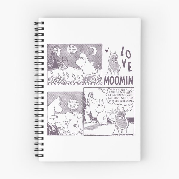 Item preview, Moomin Love Moomintroll Saves Snorkmaiden Comic designed and sold by MoominStore.