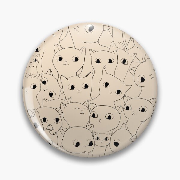 Item preview, Colección de gatos (beige) designed and sold by ChilliAndNutmeg.