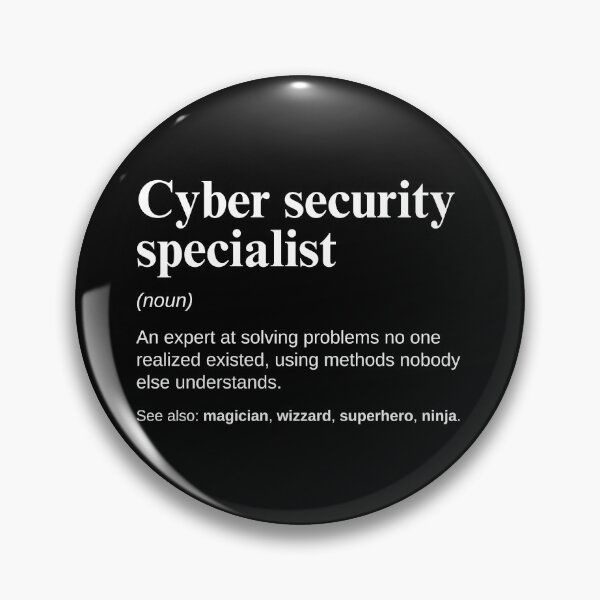 Item preview, Cyber Security Specialist Funny Definition designed and sold by CuteLovelyDesigns.