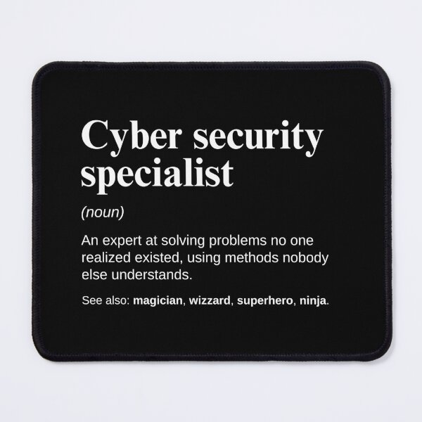 Item preview, Cyber Security Specialist Funny Definition designed and sold by CuteLovelyDesigns.