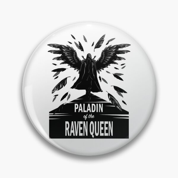 Item preview, Paladin of the Raven Queen - B&W Variant designed and sold by LastLadyJane.