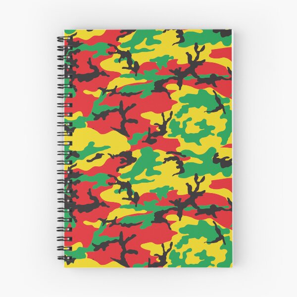 Item preview, Jamaican Rasta Colors Camouflage Pattern designed and sold by HotHibiscus.