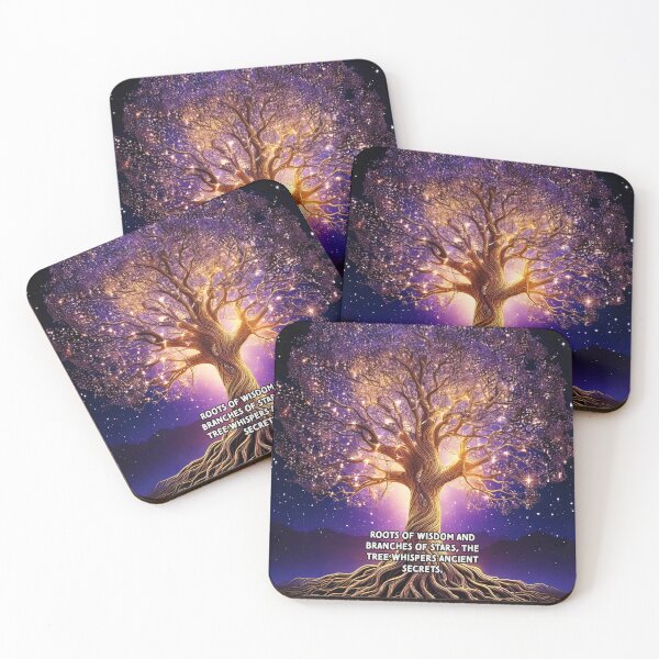 Item preview, Tree of Souls - Poetry Fantasy Art Work designed and sold by Unwind-Art-Work.