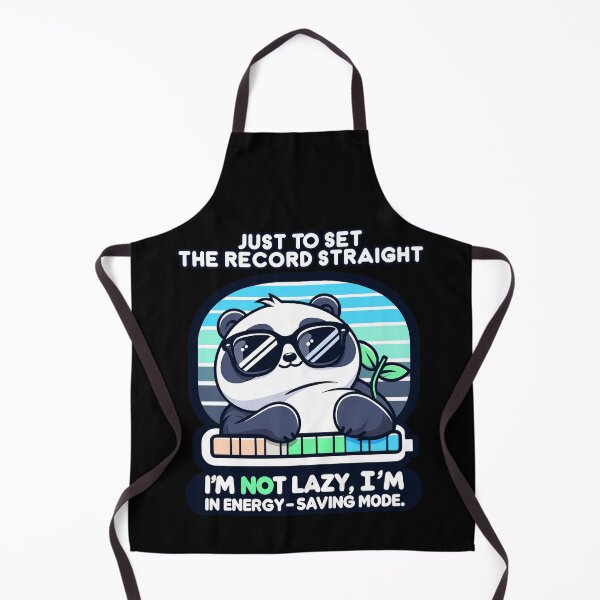 Item preview, To Set The Record Straight, I'm Not Lazy, Energy-Saving Mode designed and sold by Dressed For  Duty.
