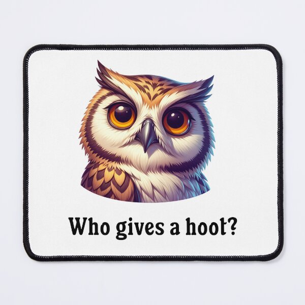 Item preview, Who gives a hoot? designed and sold by absurditeestore.