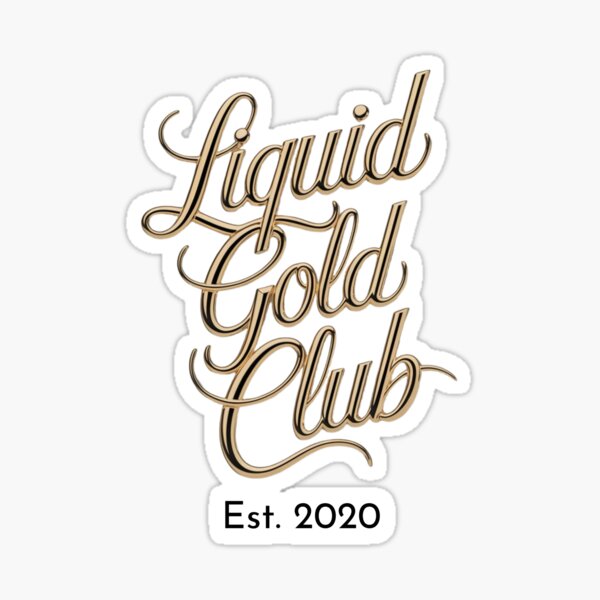 Item preview, Long breastfeeding Liquid Gold Club - Est.2020 designed and sold by SundayGirlTeam.
