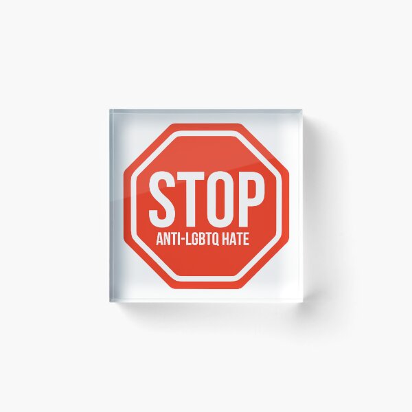 Item preview, Stop anti-LGBTQ hate  designed and sold by Rachel the Artist .