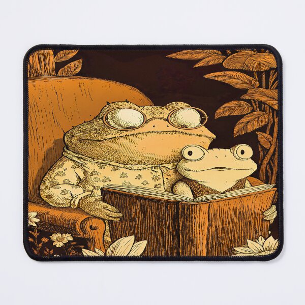Item preview, Frogs reading a book designed and sold by michplante60.