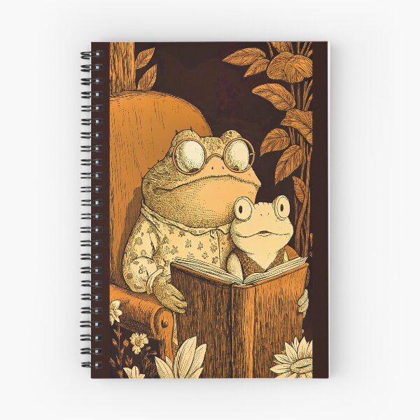 Item preview, Frogs reading a book designed and sold by michplante60.