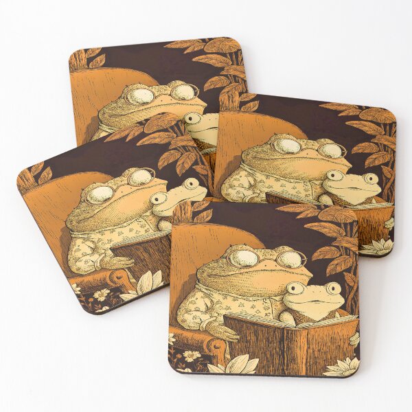 Item preview, Frogs reading a book designed and sold by michplante60.