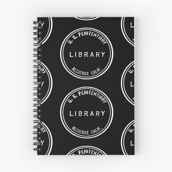 Item preview, Vintage Alcatraz Federal Penitentiary Library Book Stamp designed and sold by Pixelchicken.