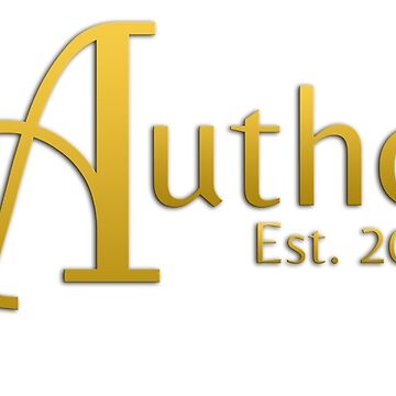 Artwork thumbnail, "Author Est. 2011" - Gold by RWR by EH Merch