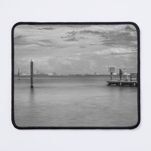 Item preview, A long exposure shot at Ballast Point Park in Tampa captures the serene beauty of the sunset over Tampa Bay designed and sold by EyezWatchin.