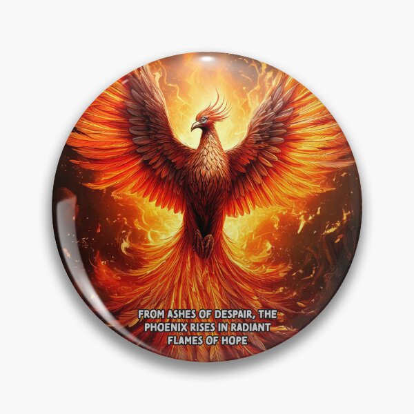 Item preview, Phoenix Reborn - Poetry Fantasy Art Work designed and sold by Unwind-Art-Work.