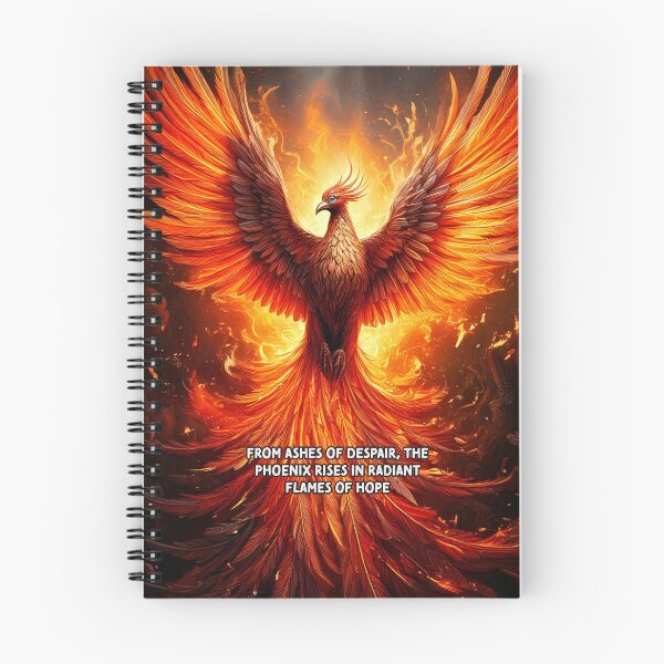 Item preview, Phoenix Reborn - Poetry Fantasy Art Work designed and sold by Unwind-Art-Work.