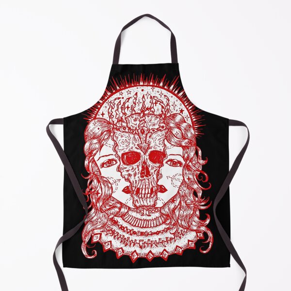 Item preview, spooky skull illustration designed and sold by SKULLARTISTRY.