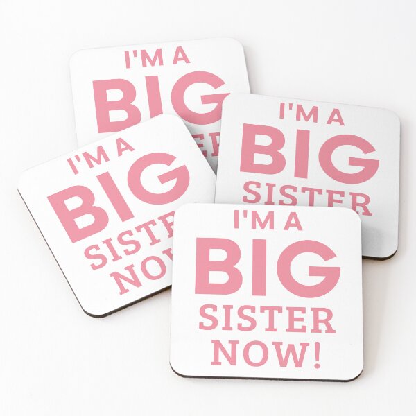Item preview, I'm a Big Sister Now! - Kids designed and sold by MALIKABO.