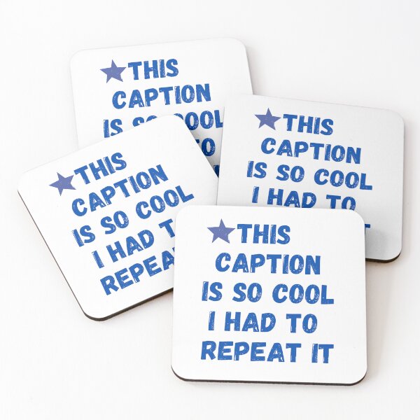 Item preview, This caption is so cool designed and sold by likeforcode.