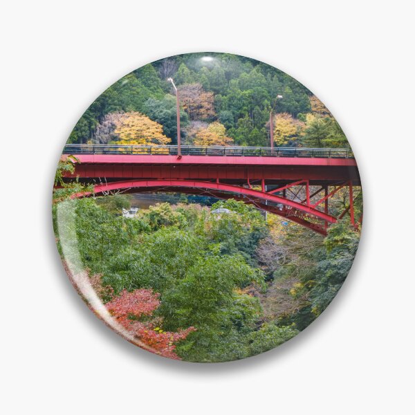 Item preview, Showa Bridge over Tama River in Hikawa Gorge designed and sold by Pix4Japan.