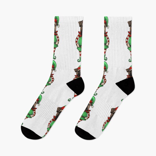 Item preview, Funny Christmas Elf Brussels Griffon Dog designed and sold by whyitsme.