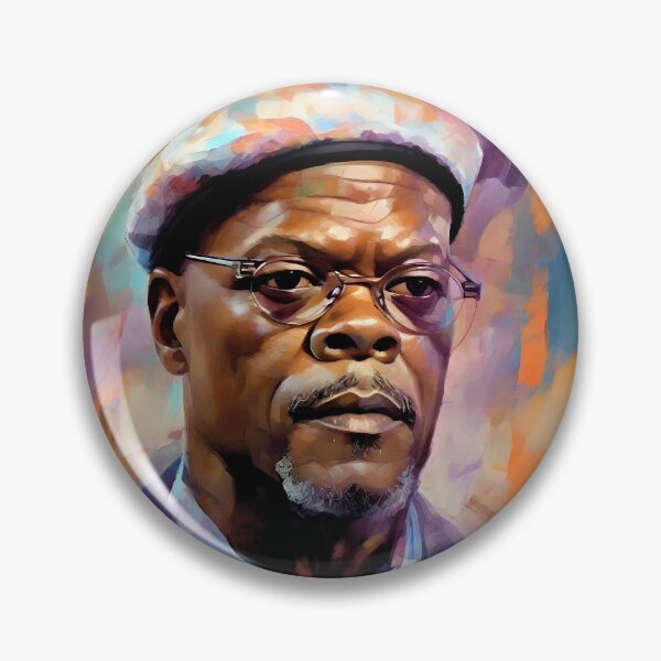 Item preview, Portrait of Samuel L. Jackson designed and sold by bogfl.