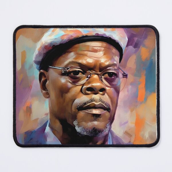 Item preview, Portrait of Samuel L. Jackson designed and sold by bogfl.