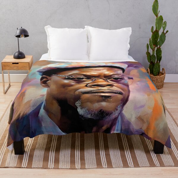 Item preview, Portrait of Samuel L. Jackson designed and sold by bogfl.