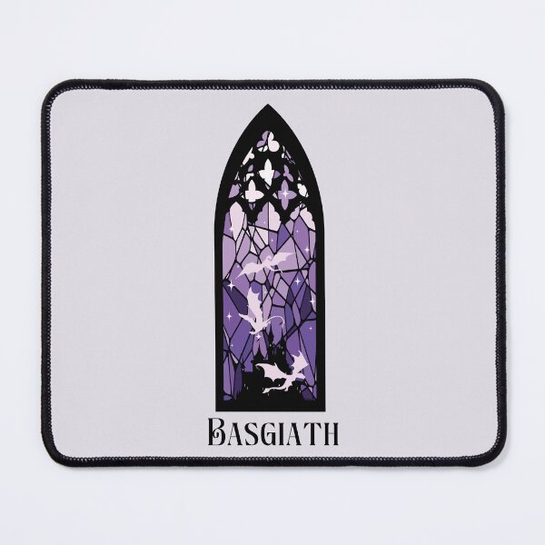 Item preview, Fourth Wing stained glass Basgiath designed and sold by h-helladesign.
