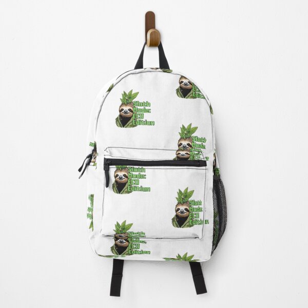Item preview, Eco-Punk Sloth Revolution – Sustainable Style with a Rebel Edge designed and sold by MiszungART.